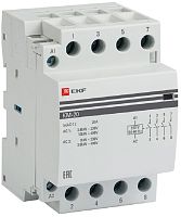 Контактор модульный EKF PROxima КМ 3п 4НО 20А 230В АС картинка